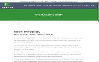Dental Care Olathe website