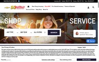 Dale Willey Automotive website