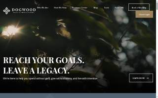 Dogwood Wealth Management website