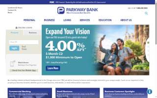 Parkway Animal Hospital website