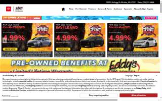 The Car Shoppe: Service Center website