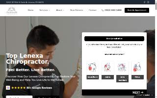 On With Life Chiropractic of Lenexa website