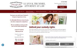 Trummel Law website