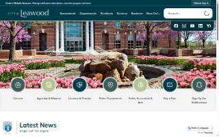 Leawood Dental website
