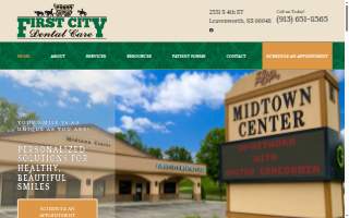 First City Dental Care website