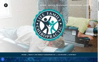 Life Family Chiropractic website