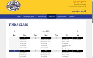 Emporia Fitness website