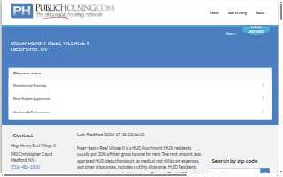 The Village Dentist website