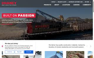 Chaney Dental website