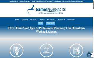 Damm Pharmacy website