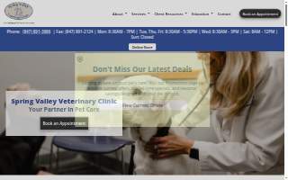 Spring Valley Veterinary Hospital, LLC website
