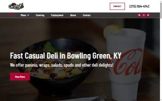 Griffs Deli website