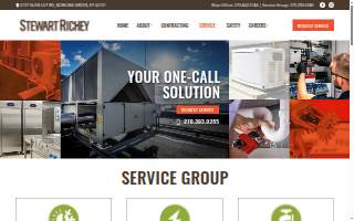 Stewart Richey Service Group website