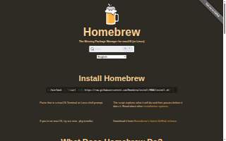 The Brew Bridge website