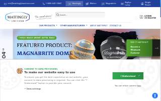 Mattingly Electric website