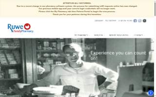 Ruwe Family Pharmacy of Covington website