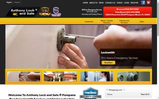 Lock Logistics website