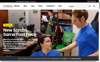 Winks Bar website