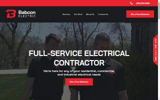Babcon Electric website