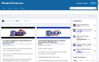 Bluegrass Auto Repair website