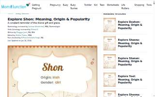 Shon's BBQ website