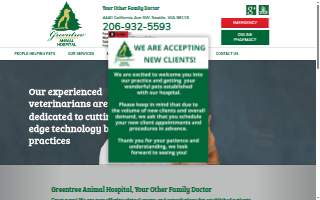 Green Tree Animal Hospital of Georgetown website