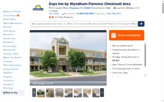 Days Inn by Wyndham Florence Cincinnati Area website