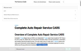 Northern Kentucky Truck Service website