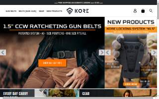 Kore Construction website
