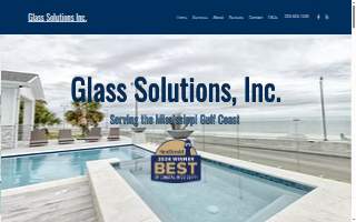 Glass Straight Line Lawn Care website