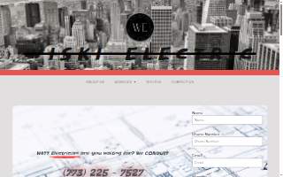 Wiski Electric Services of Arlington Heights website