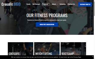 CrossFit 859 website