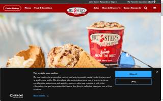 Bruster's Real Ice Cream of Smyrna website