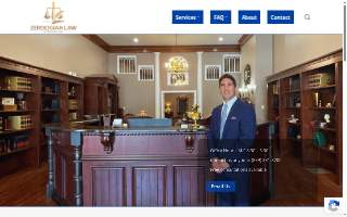 Adam Zeroogian, Attorney at Law website