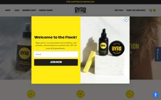 Byrd Automotive Repair website