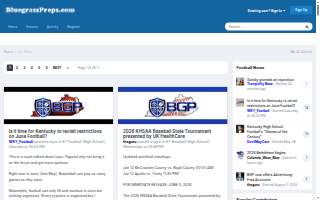 Bluegrass Meats and Catering website