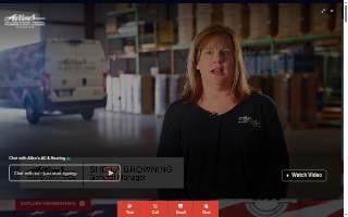 Allen's Air Conditioning Heating & Duct Cleaning website