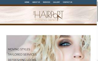 Hairport Salon website