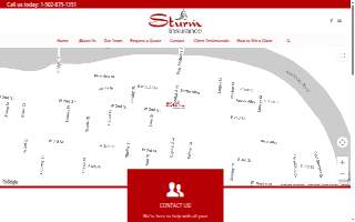 Sturm Insurance Agency website