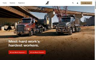 Mack Service Company Heating and Cooling website