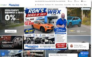 Mangino Dental website