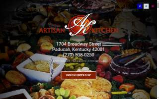 Artisan Kitchen website