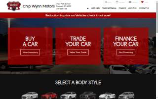 Chip Wynn Motors website