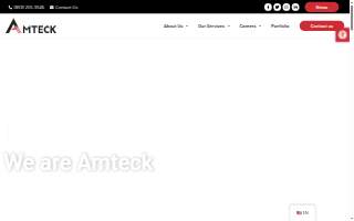 Amteck of Ashland website