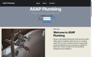 ASAP Plumbing of Danville website