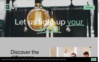 CM Electrical Solutions website