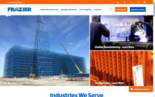 Frazier Mobile Vet website