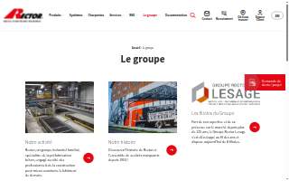 Rector Excavating Inc website