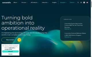 Concentric Advisors website