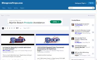 Bluegrass Urgent Care website
